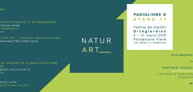 No Title Gallery presenta Naturart al Festival dei Giardini: una proposta di sinergia tra architettura, arti visive e progettazione di paesaggio.
