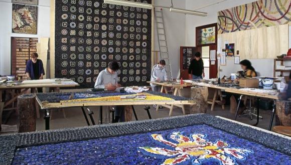 La Scuola Mosaicisti del Friuli presente alla 40° edizione di Ortogiardino